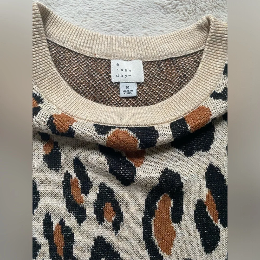 A New Day Leopard Sweater 🐾